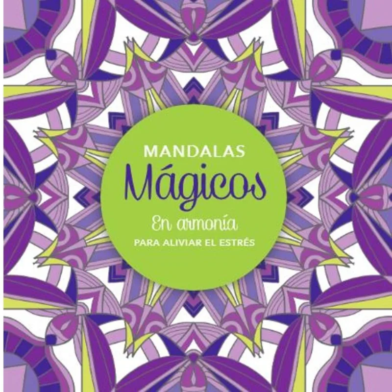 Libro en armonía-mandalas mágicos