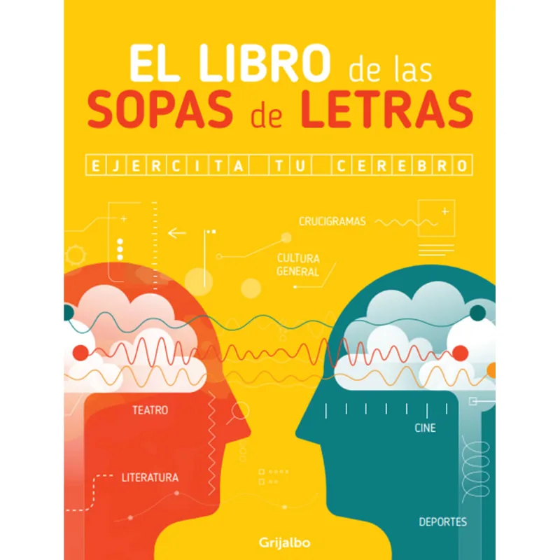 Libro Sopa De Letras Adultos