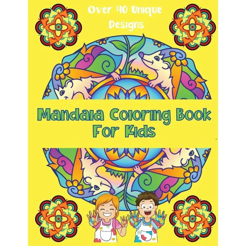 Mandala Coloring Book for Kids