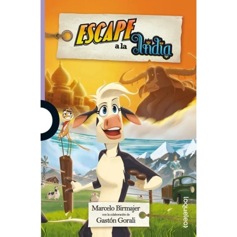 Livro Escape A La India - Loqueleo Morada