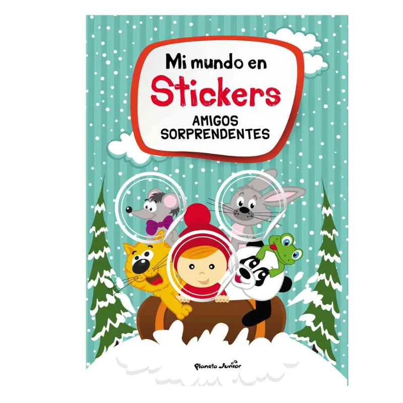 Amigos Sorprendentes-mi Mundo De Stickers-cja-un.-1