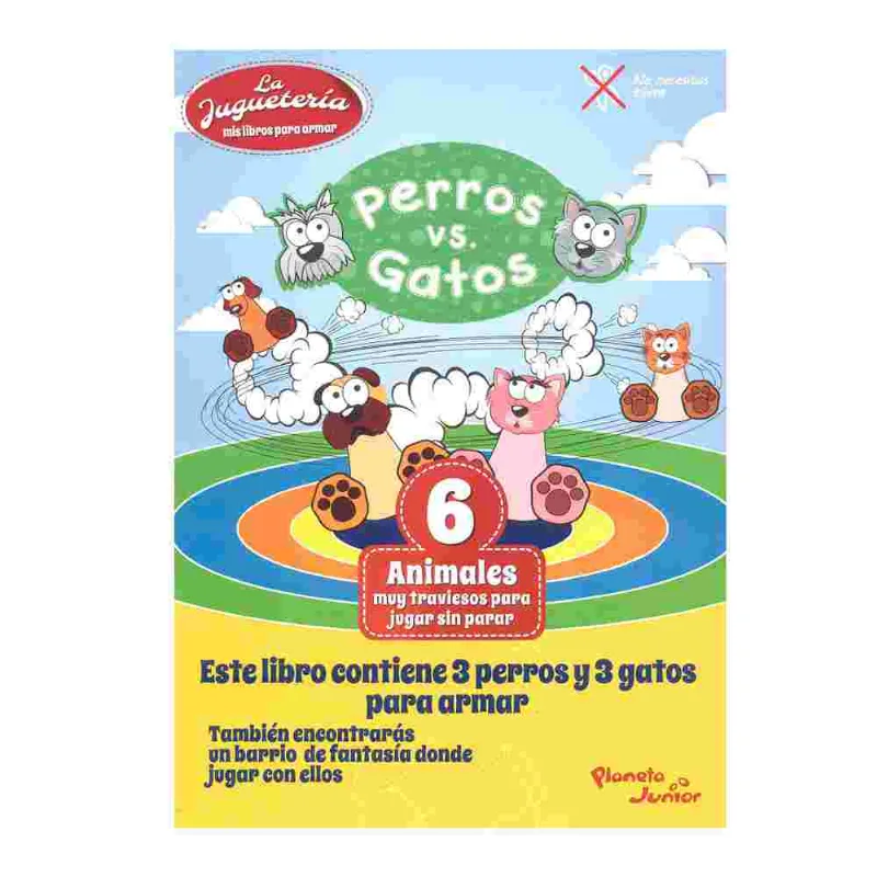 Perros Y Gatos-mis Libros Para Armar-cja-un.-1