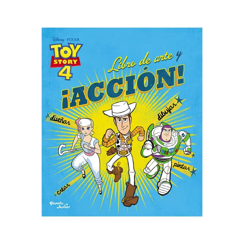 Libro Toy Story 4-Libro De Arte Y Acción