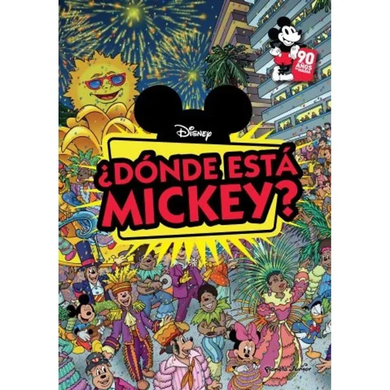 Libro Mickey Mouse ¿Dónde está Mickey?