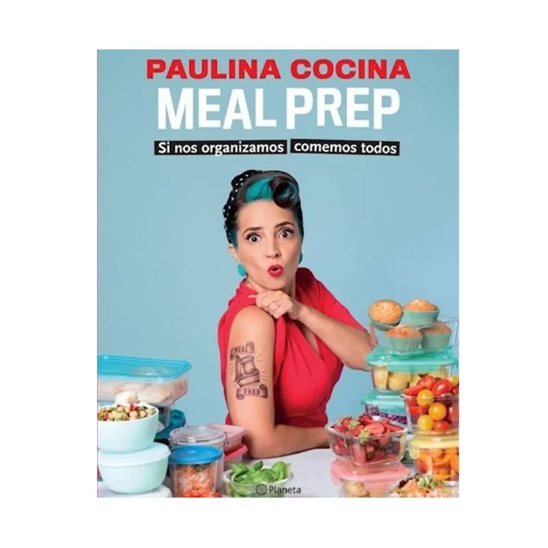 Libro Meal prep de Paulina Cocina