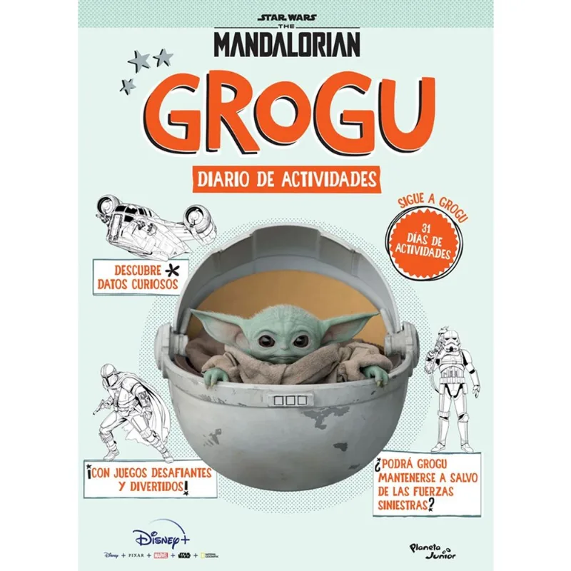Libro Grogu Diario De Actividades