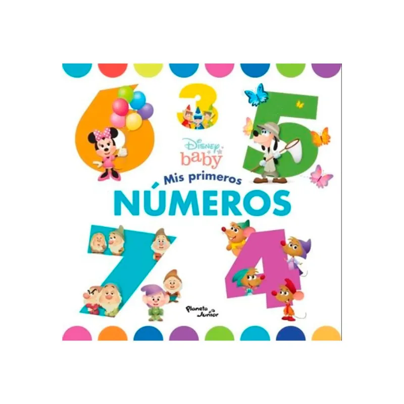 Libro Disney Baby, Mis Primeros Numeros Planet