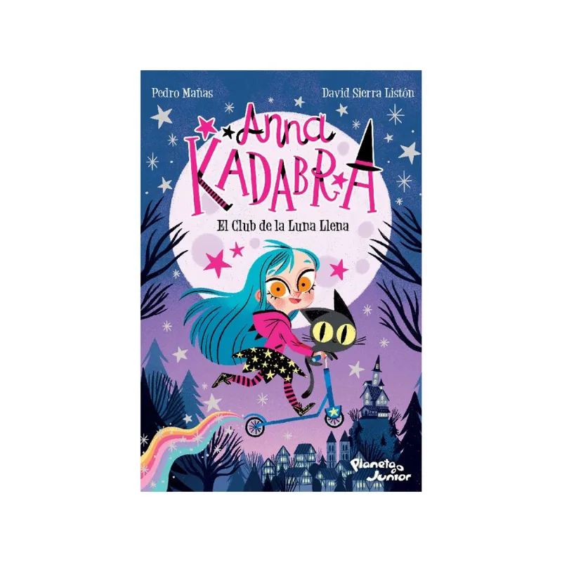 Libro Anna Kadabra 1 El Club de la Luna Llena de Mañas, Pedro