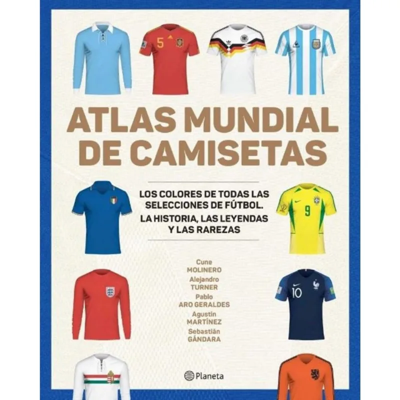 Libro Atlas mundial de camisetas