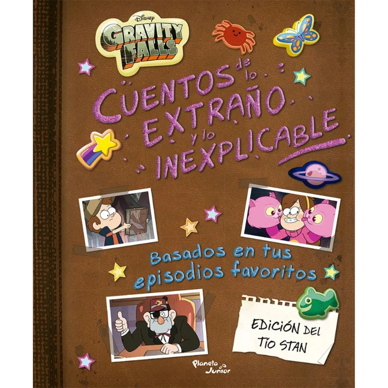 Libro Gravity Falls. Cuentos de lo extraño y lo inexplicable