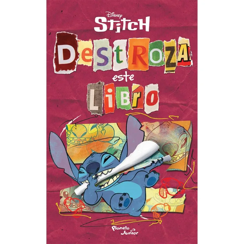 Libro Stitch-Destroza Este Libro