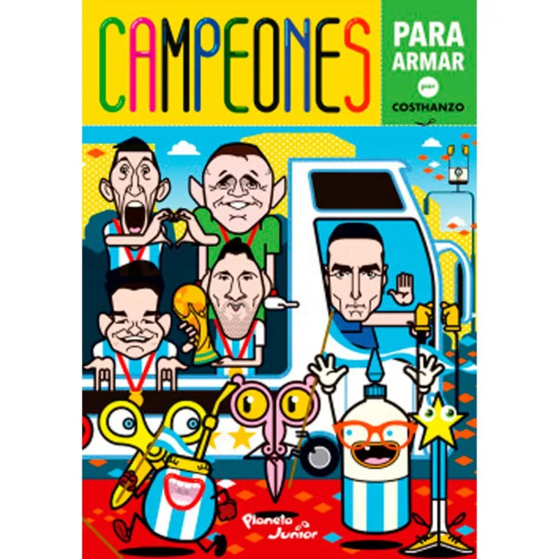 Libro Campeones Para Armar