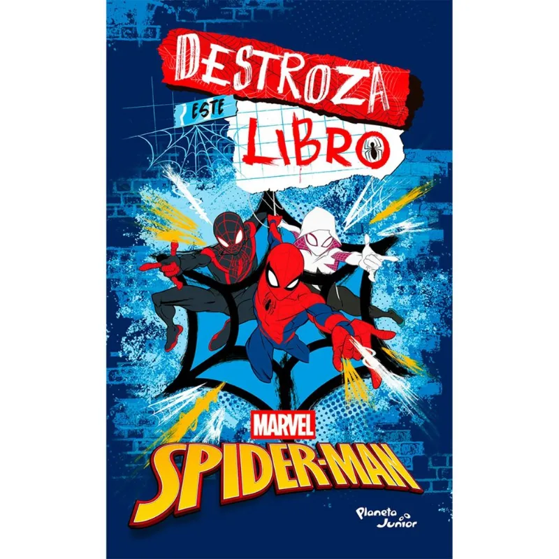Libro Spiderman-Destroza Este Diario