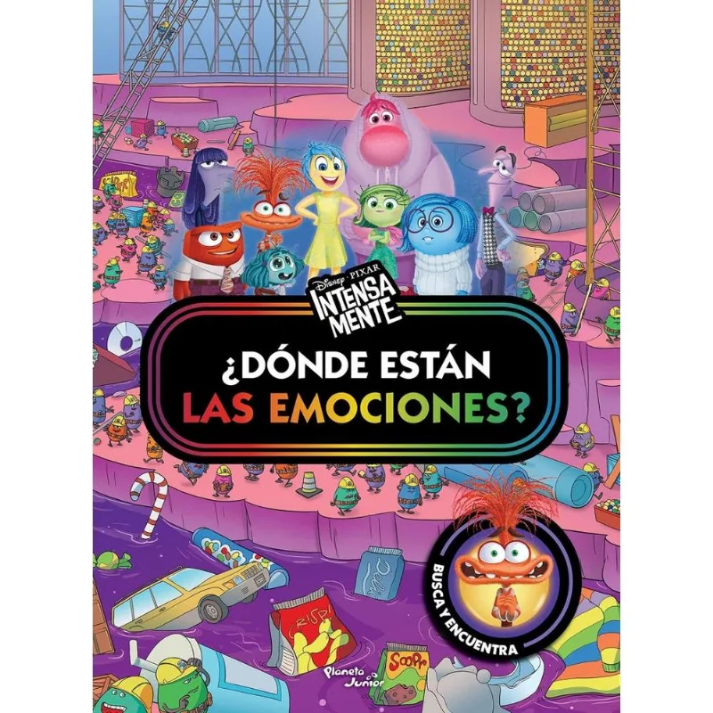 INTENSAMENTE - DONDE ESTAN LAS EMOCIONES - Disney INTENSAMENTE - DONDE ESTAN LAS EMOCIONES