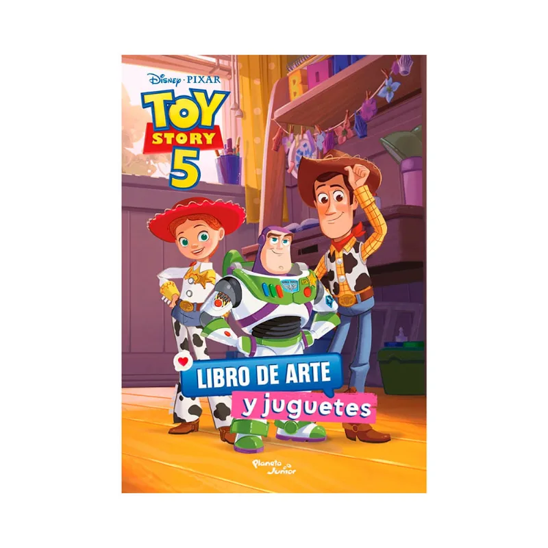 Libro Toy Story 5 Arte y Juguetes Disney Planeta