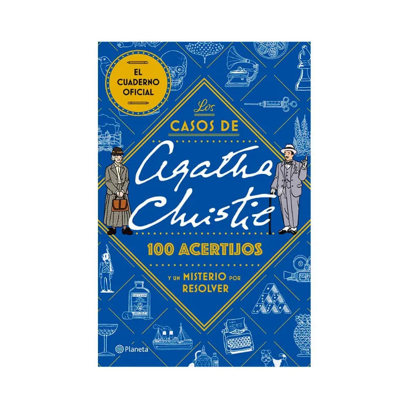 Libro A. Christie 100 Acertijos Planeta