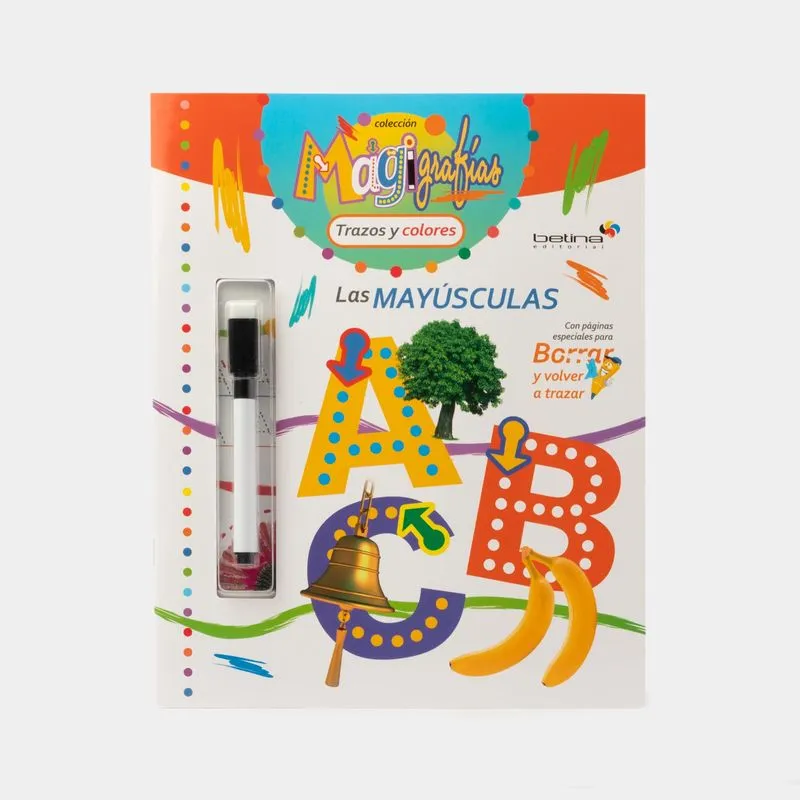 Magigrafías trazos y colores: las mayúsculas