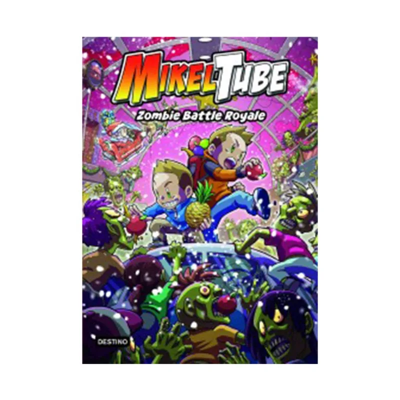 Libro Mikel tube Zombie Battle de Sanchez Mikel