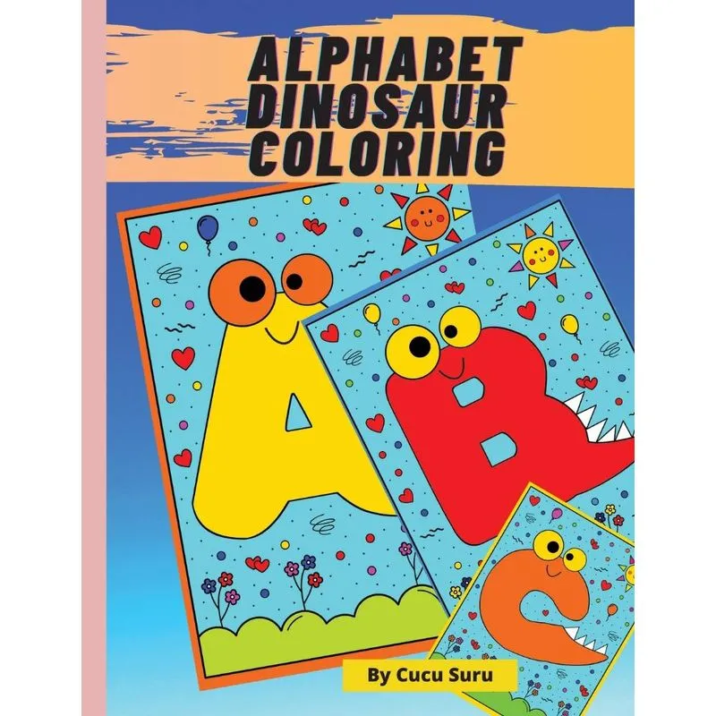 Alphabet Dinosaur Coloring