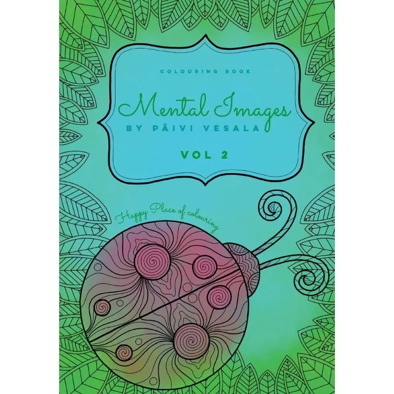 Mental Images vol 2 colouring book