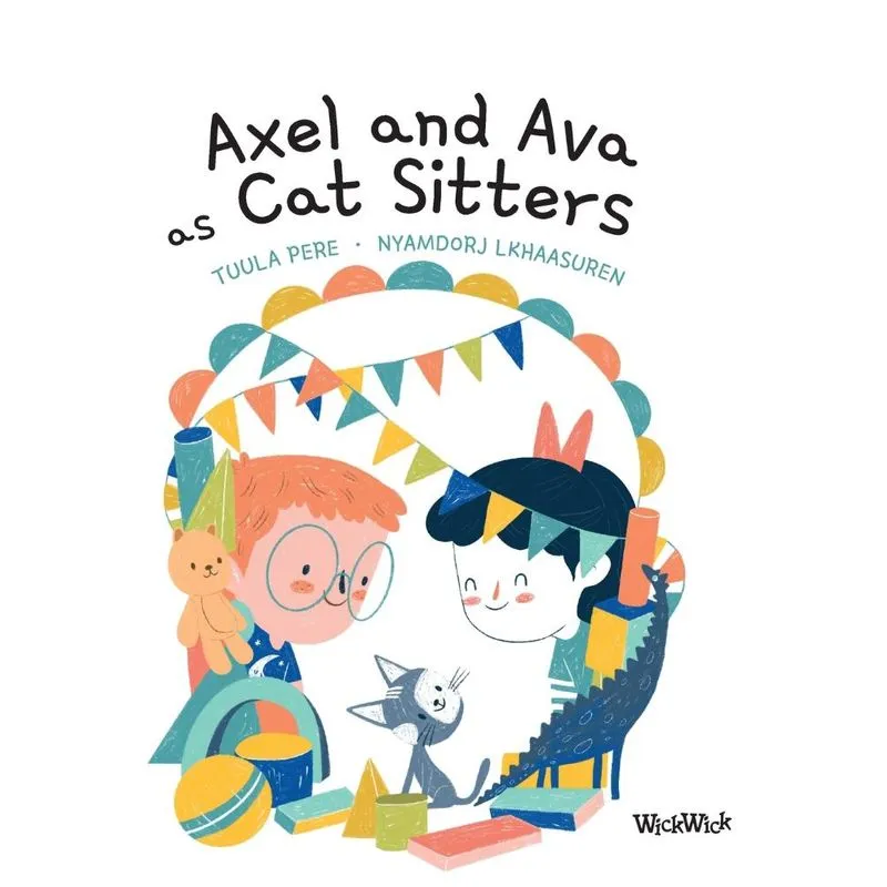 Axel and Ava as Cat Sitters