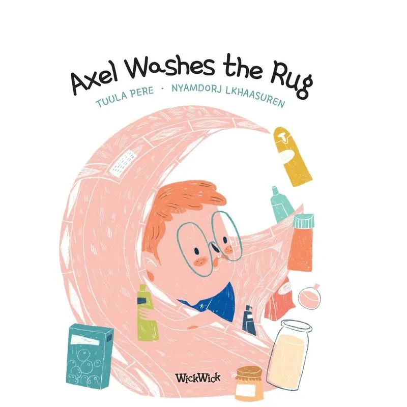 Axel Washes the Rug
