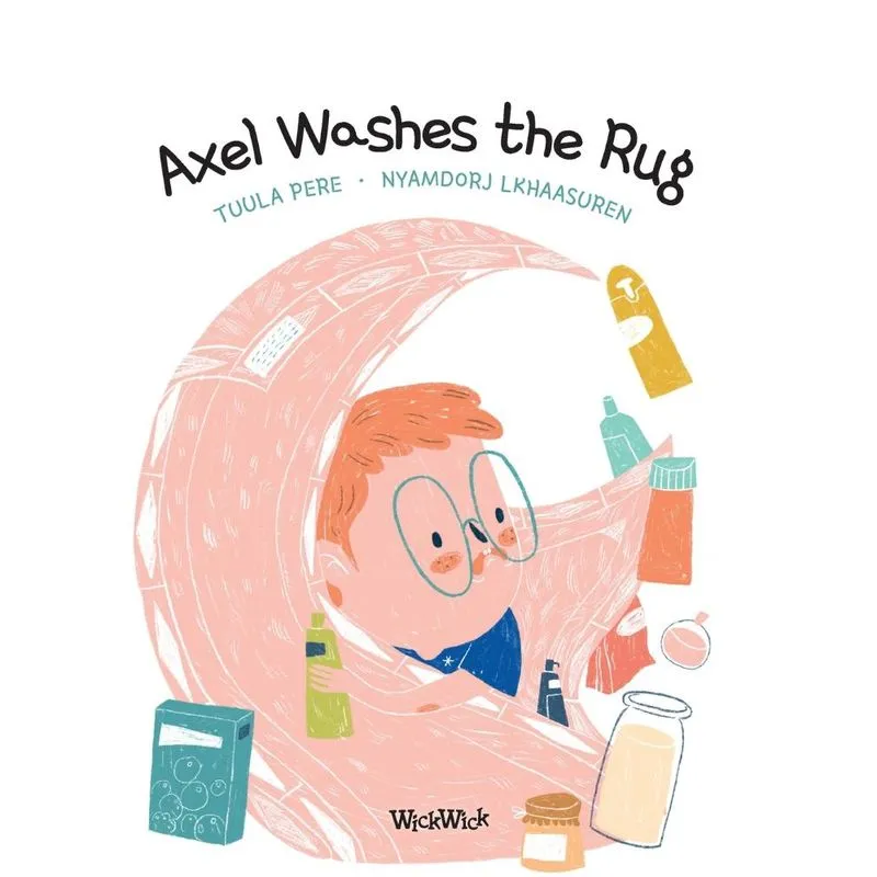 Axel Washes The Rug