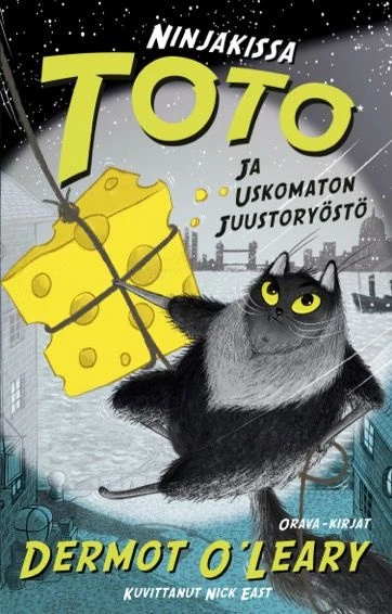 Ninjakissa Toto ja uskomaton juustoryöstö