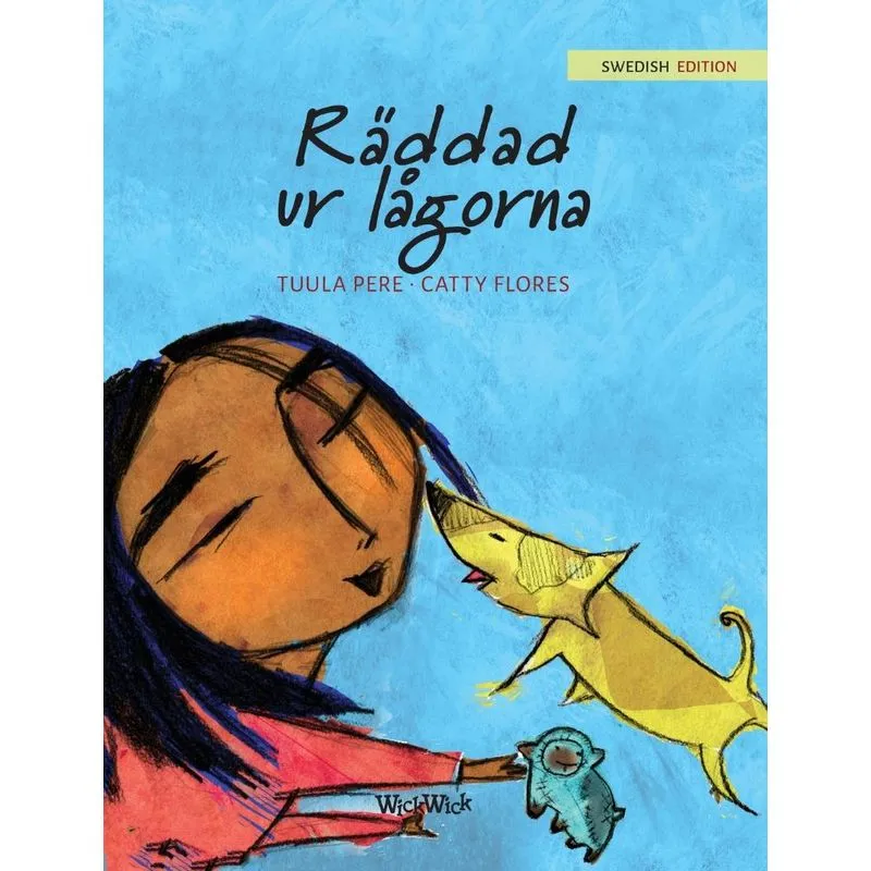 Räddad ur lågorna