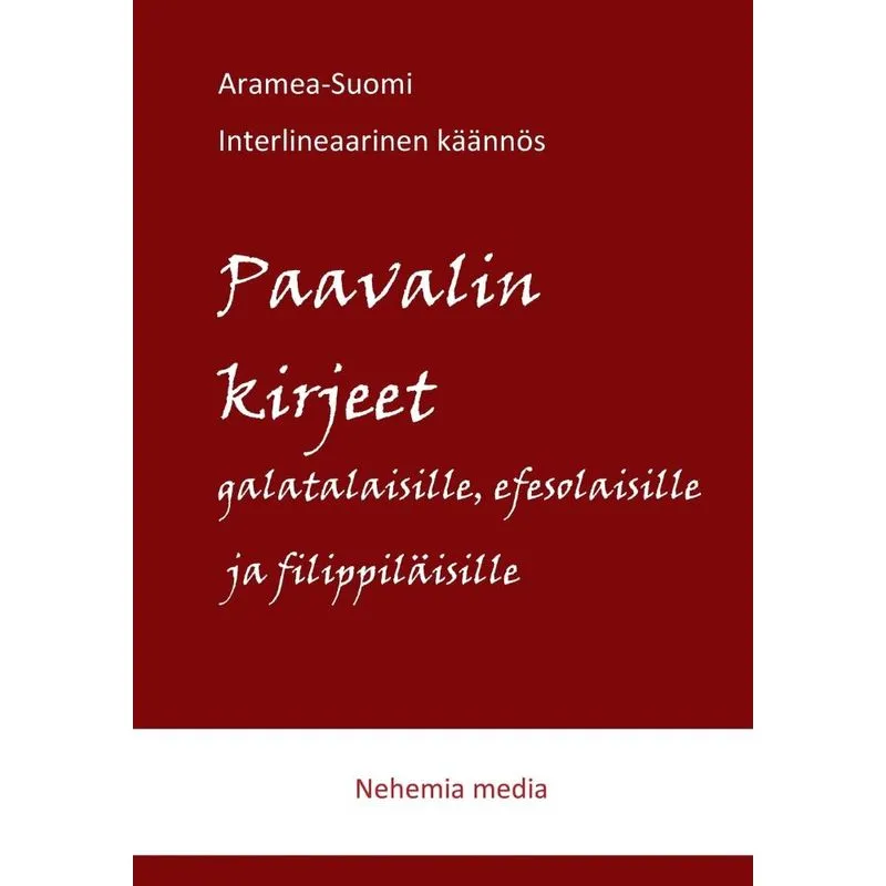 Aramea-Suomi interlineaari