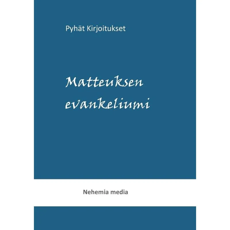 Pyhät kirjoitukset