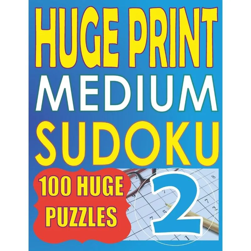Huge Print Medium Sudoku 2