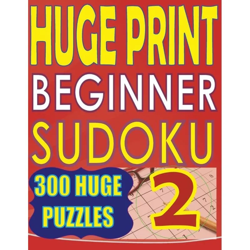 Huge Print Beginner Sudoku 2