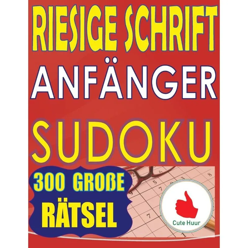 Riesige Schrift Anfänger Sudoku