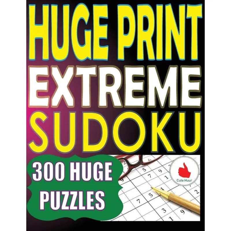 Huge Print Extreme Sudoku