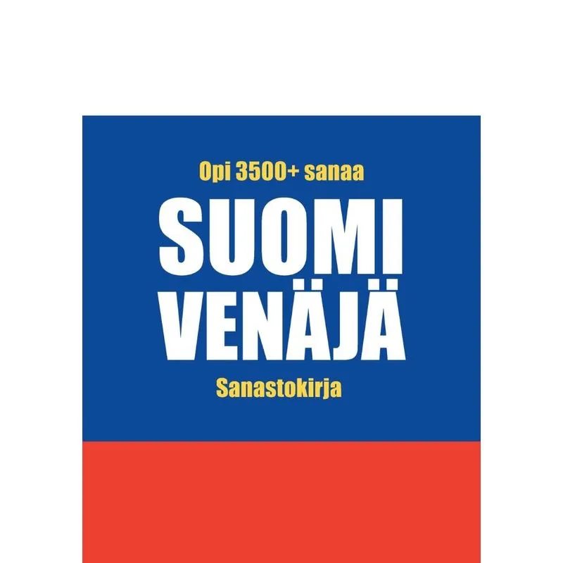 Suomi-venäjä Sanastokirja