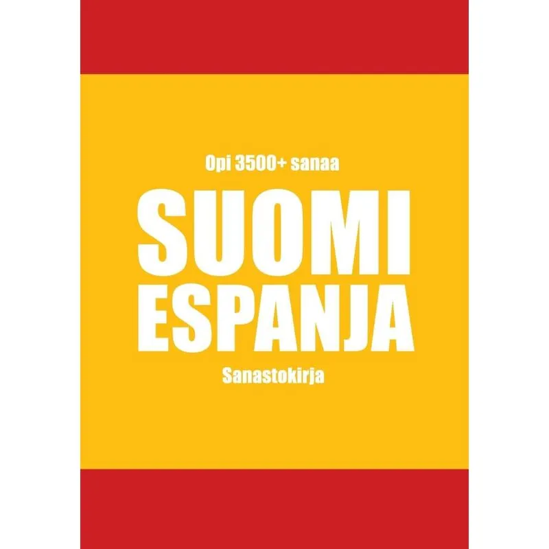 Suomi-espanja Sanastokirja