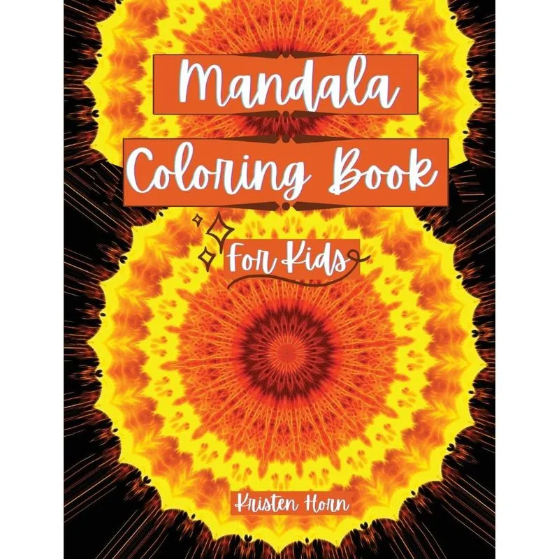Mandala Coloring Book For Kids