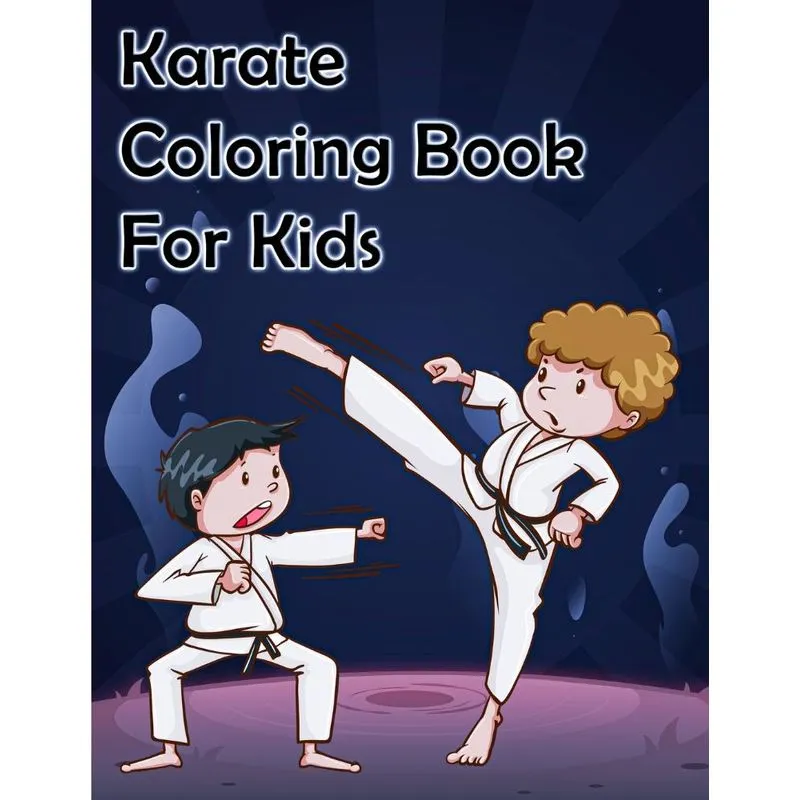 Karate Coloring Book for Kids