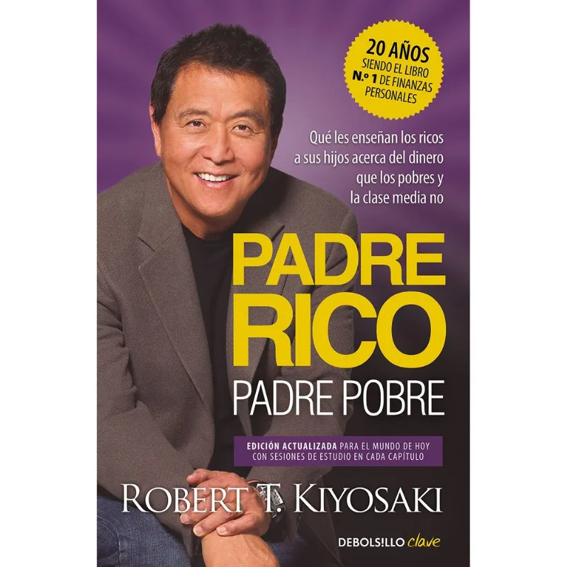 Libro Padre Rico Padre Pobre Edición de Bolsillo
