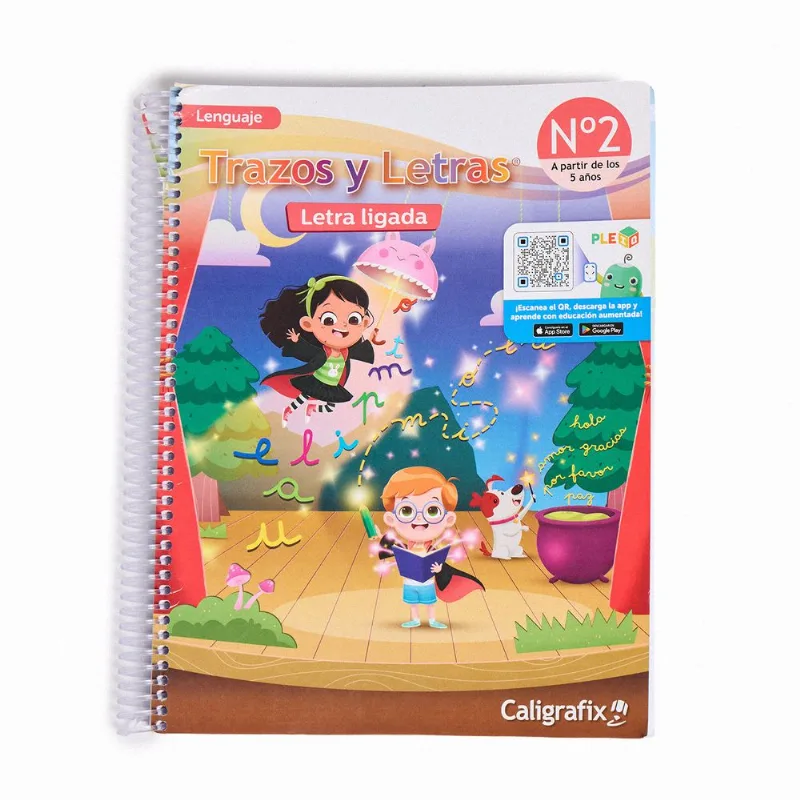 Cuaderno Trazos y Letras Pleiq N°2