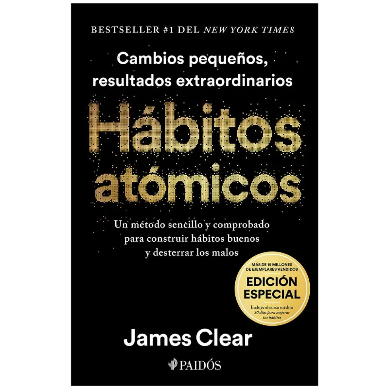 Hábitos atómicos. Edición especial tapa dura - James Clear