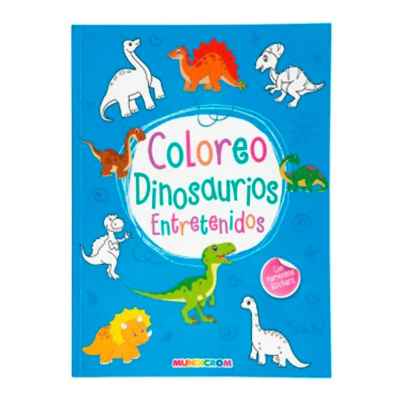 Colección de Libro Neón con Stickers 4 Tomos
