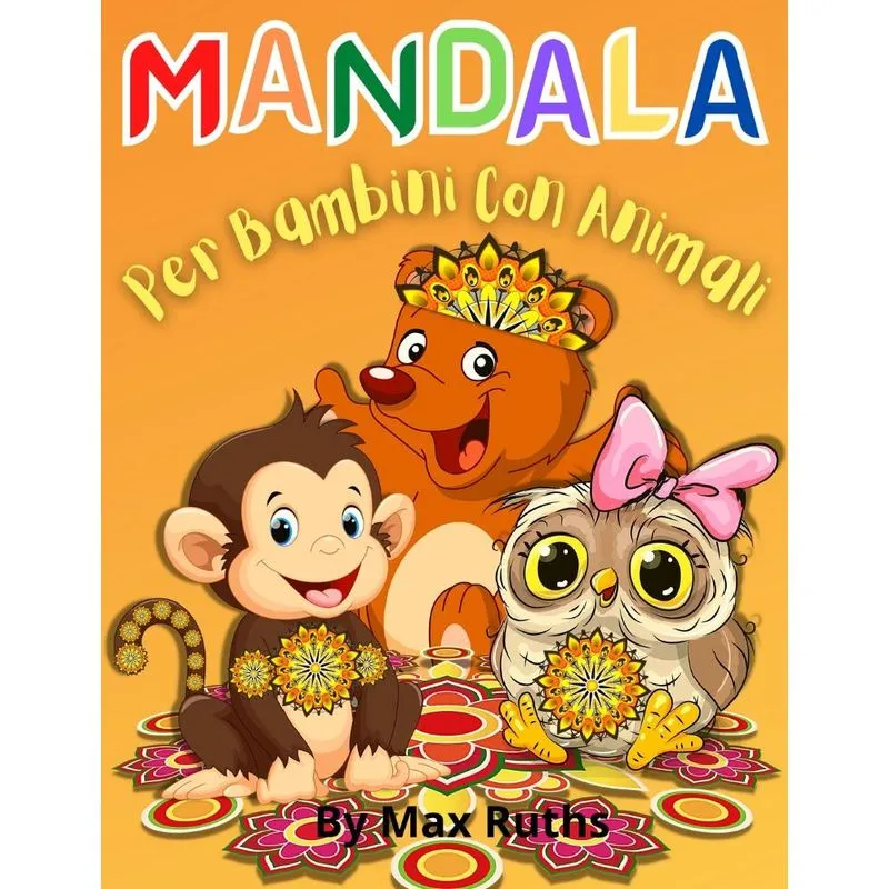 MANDALA Per Bambini Con Animali