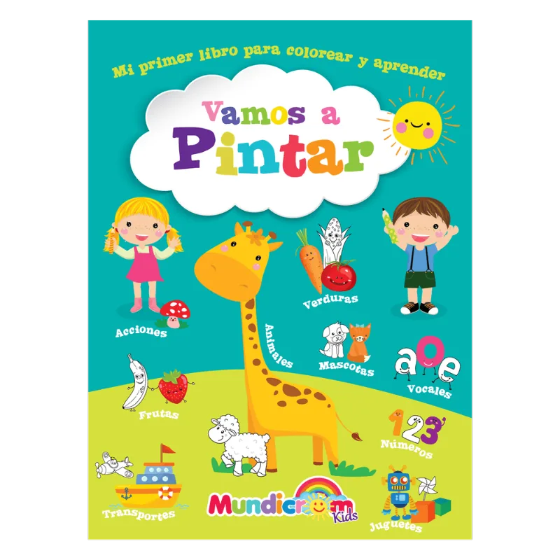 Mi primer gran libro para pintar y aprender