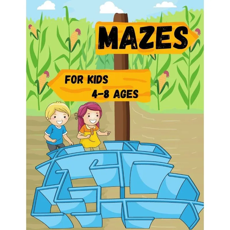 Mazes for kids 4-8 ages