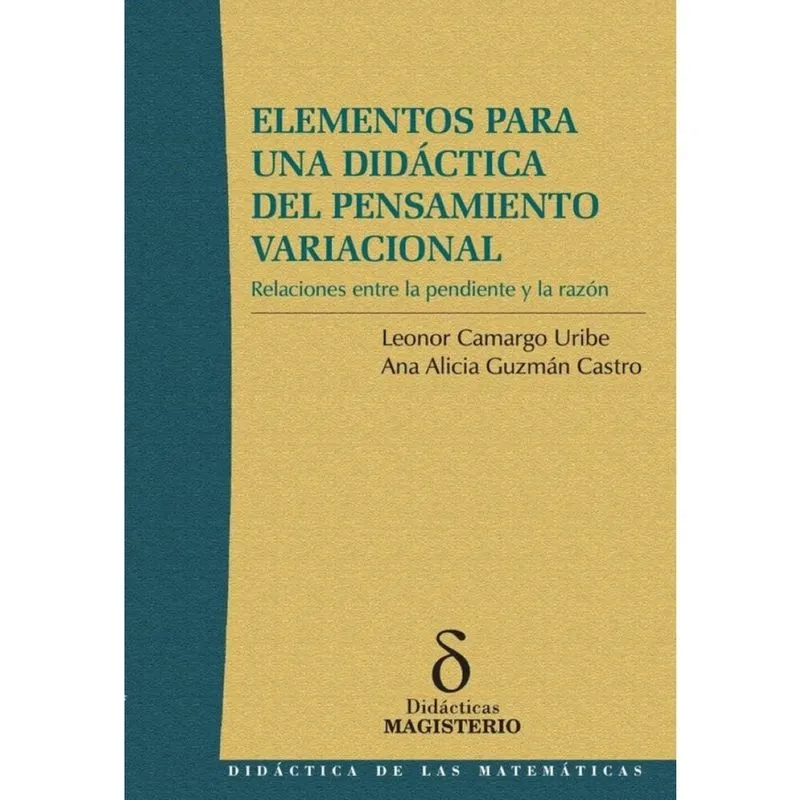 Elementos para una didáctica del pensamiento variacional - Espanhol