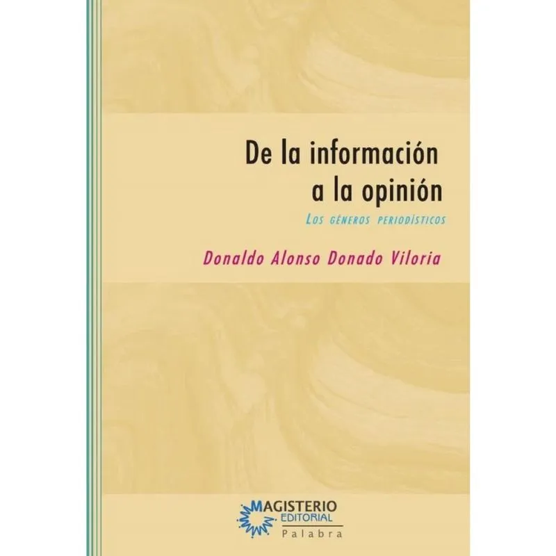 De la información a la opinión - Espanhol