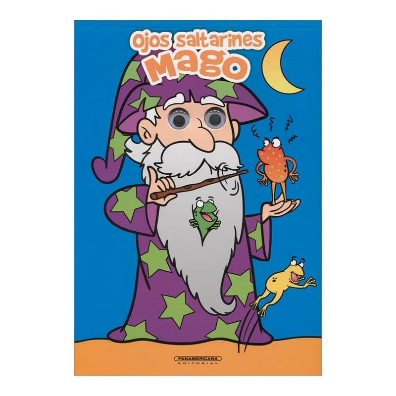 Mago ojos saltarines. Libro para colorear