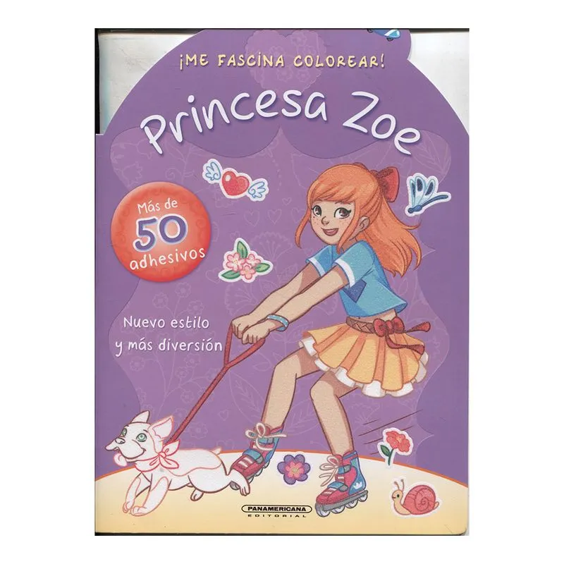 Princesa Zoe. ¡Me fascina colorear!